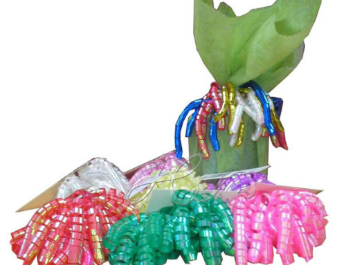 Beautiful Solid Color PP Ribbon Curly Bows for Wholesale,Curly Bows Manufacturer