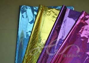 Different Patterns & Colors Metallic Gift Wrapping Paper