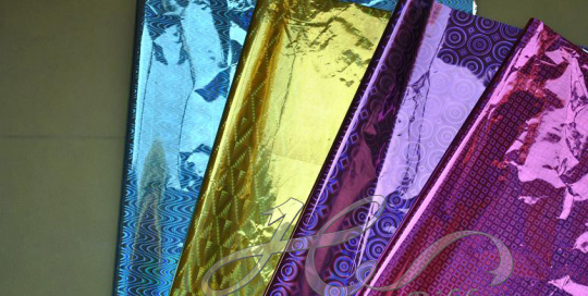 Different Patterns & Colors Metallic Gift Wrapping Paper