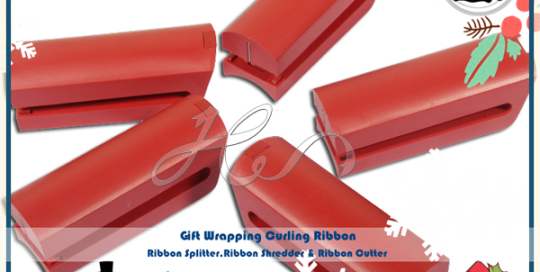 Gift Wrapping Ribbon Curling Splitter,Ribbon Shredder Tool and Ribbon Cutter