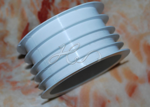 White ABS Empty Spool for Ribbon