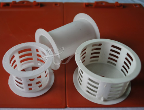 White Plastic Spools and Plastic Reel for Gift Wrapping Ribbon Spools