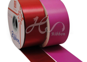 Celebrational Jumbo Written Red Matte Ribbon
