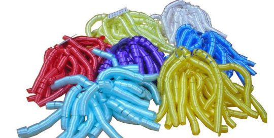 High Glossy Celebrative Various Colors Curly Bows