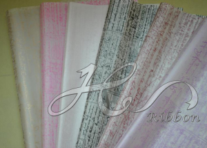 Printed Transparent Water Proof flora Wrapping Paper