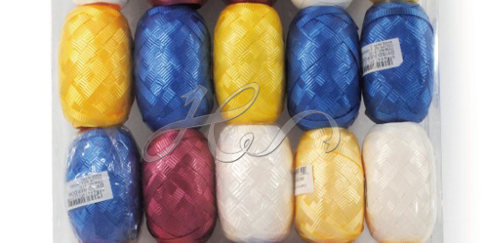 Wholesale & Custom Various Color Fancy Sparkling Holographic Curling Ribbon Egg