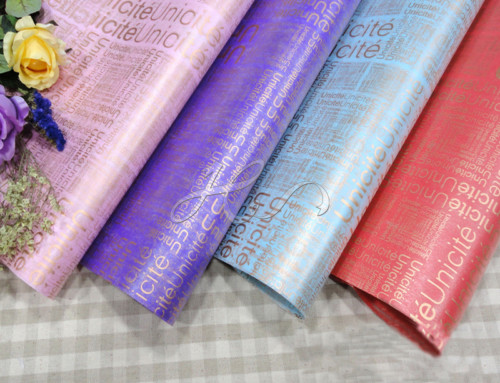 Wholesale Custom Packaging Supplies Special Themed Ptinged Flora Gift Wrapping Paper