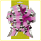 High glossy printed butterfly pull bow