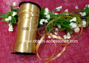 Glossy Shiny plain curling Curling ribbon balloon rope