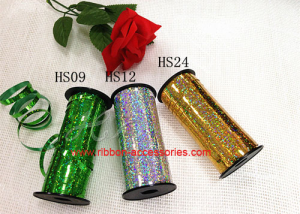 Holographic Lamination Crimped Ribbon Spools,Curling Ribbon and Curly Ribbon Spools