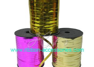 Metallic Curling Ribbon,Color Metallic Bonded Curly Curling Ribbon Spools 5mm x 250mm and 5mm x 500mm for sale
