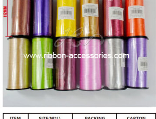 Poly Balloon and Birthday Cake Crimped Curling Ribbon Spools Manufacturers