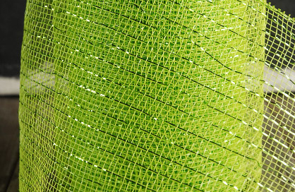 Lime Green Deco Mesh Ribbon Spoolsl 7in (20 yard roll)