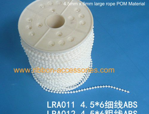 Roller Blind Accessories and Roller Shutter Curtain Accessories Beaded Chain Cord White Color Blind Bead Rope